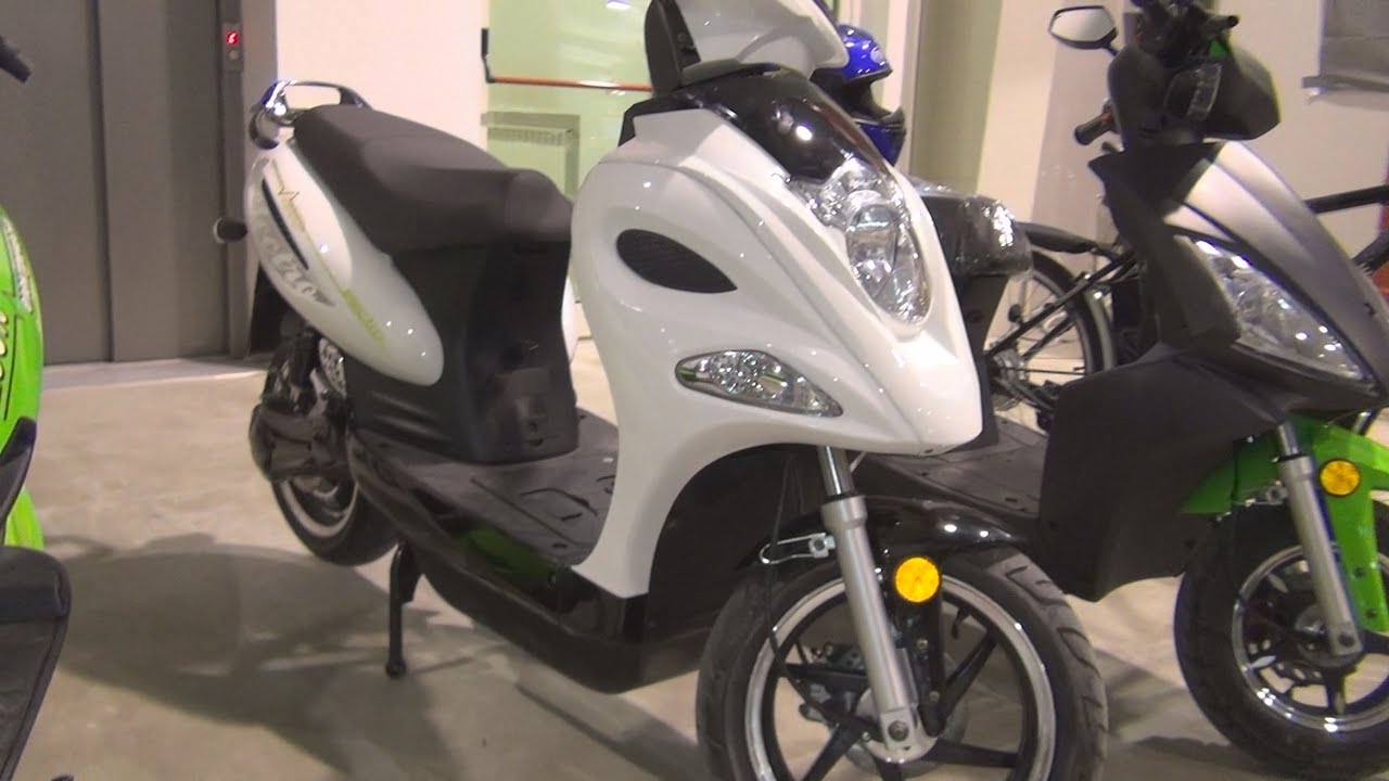 Jonway MSG-E Electric Scooter Exterior and Interior