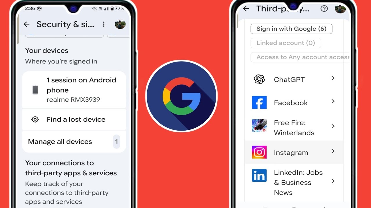 Comment supprimer Gmail de tous les sites web, applications et sites tiers (2026)