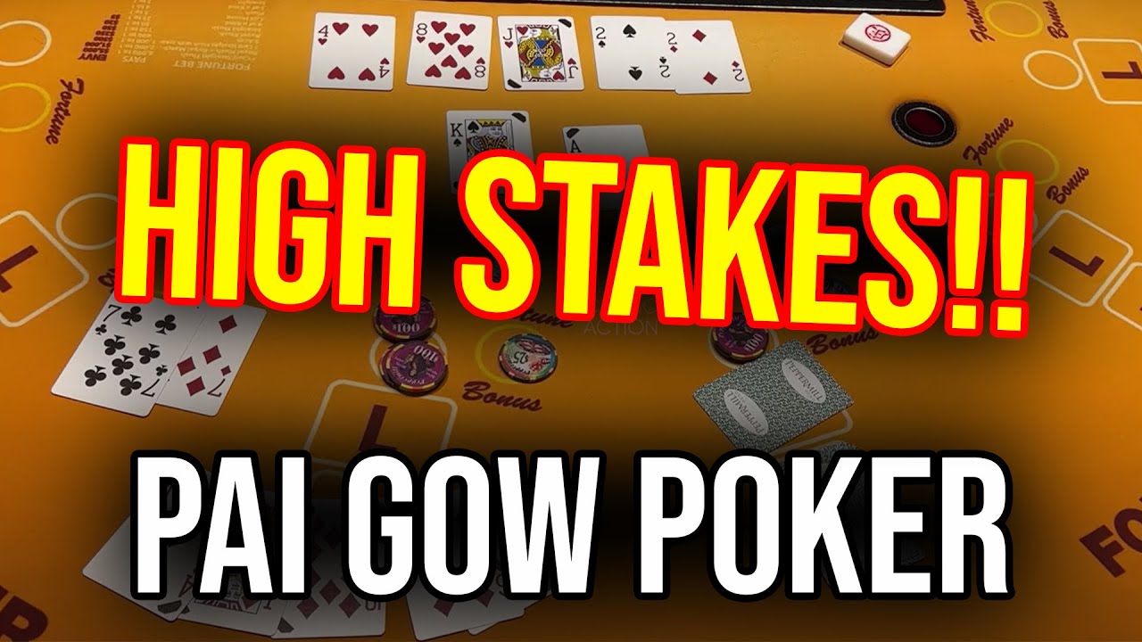 HIGH STAKES PAI GOW SESSION!! HEART POUNDING ACTION!! @renotahoe #ad