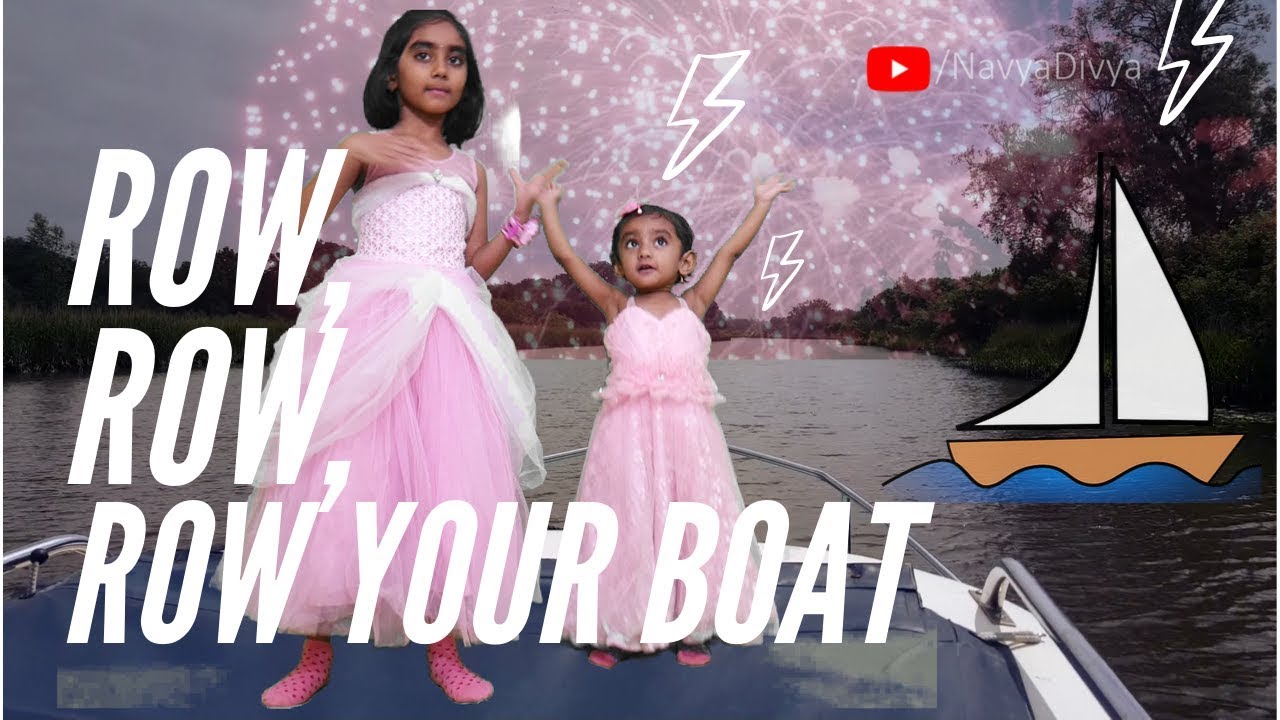 Row Your Boat | Row Row Row Your Boat  | English Rhymes | Navya Divya