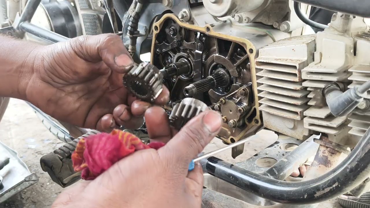 हीरो स्प्लेंडर प्लस bs4 प्राइमरी गैर साउंड Hero Splendor Plus BS4 primary gear sound #bike #scross 