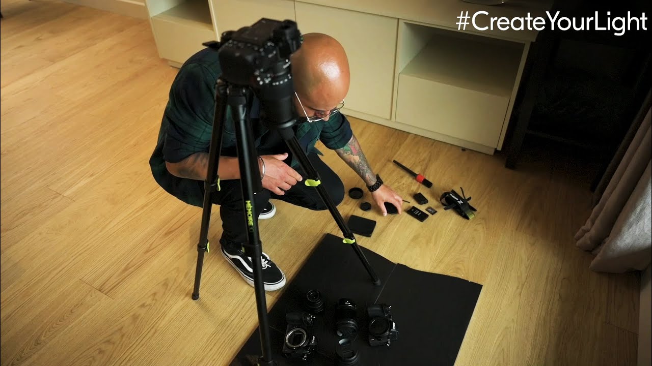 Create Your Light Theme 8: Flat lay photography with street photographer Kiran Cox