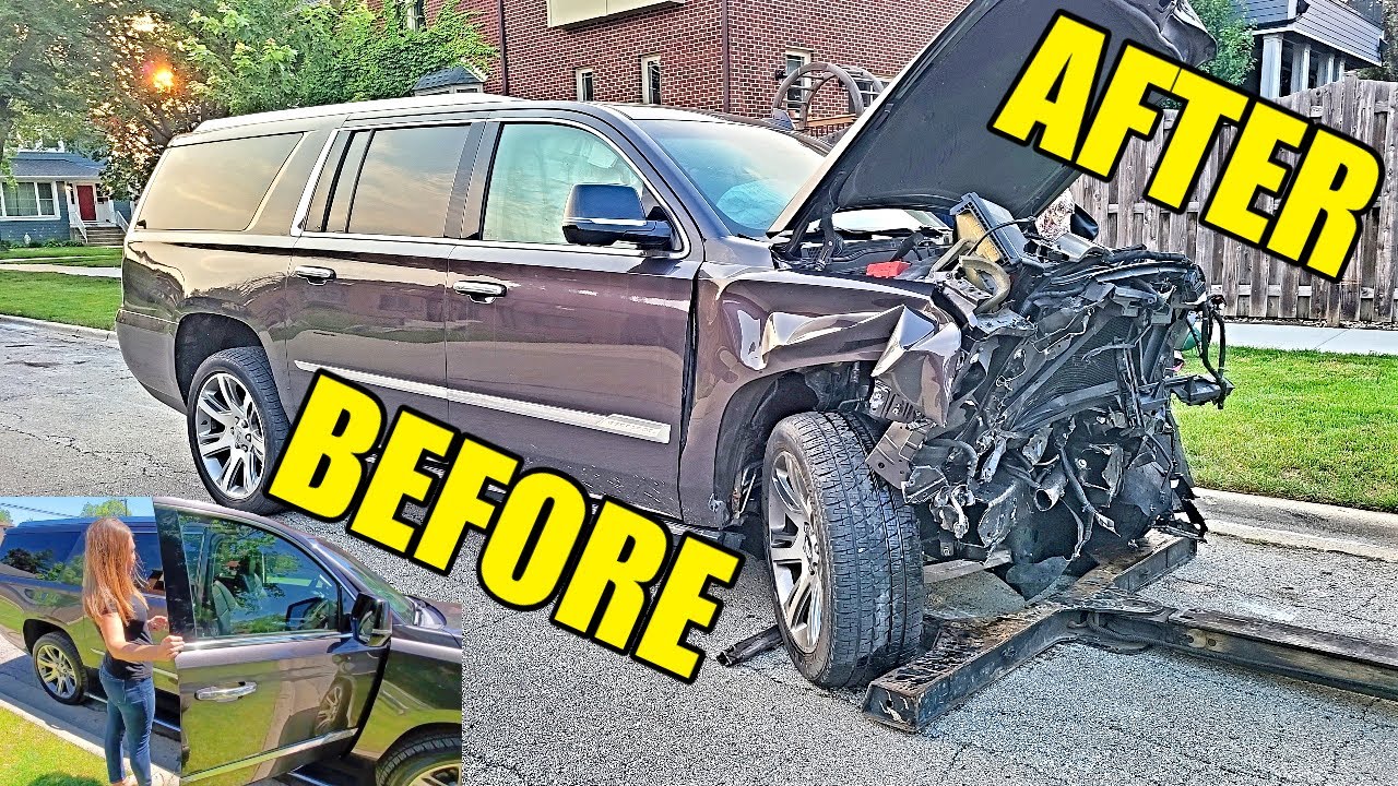 My Wife's Escalade Was Destroyed In A Bad Accident So I Bought Her The Safest Truck On The Road!