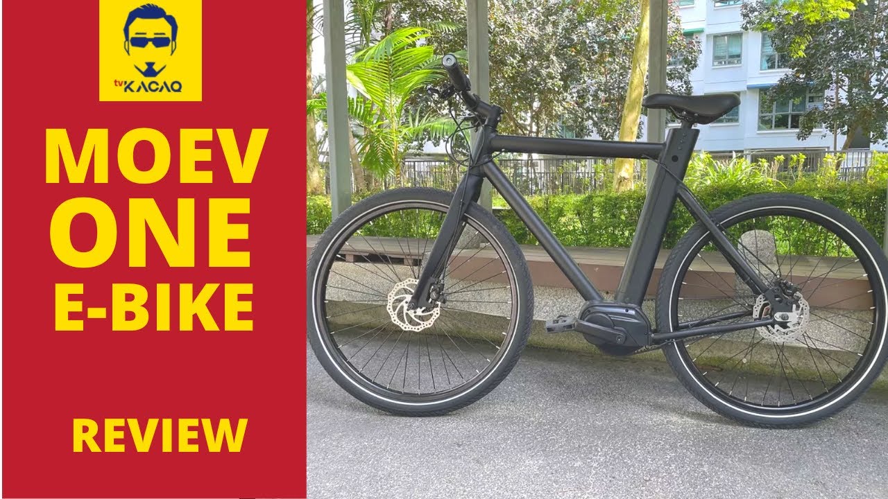 MOEV ONE ELECTRIC BIKE | City Bike Cycling Malaysia Basikal Sepeda Review [ENGSUB]