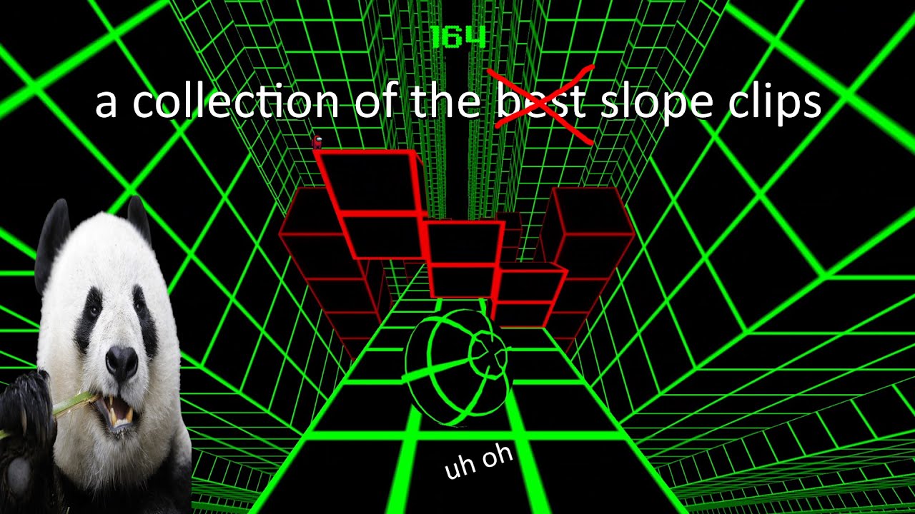 a collection of slope clips 3