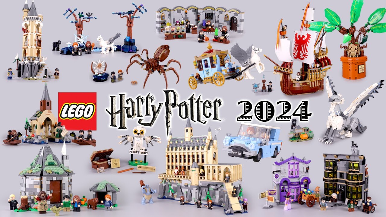LEGO Harry Potter 2024 sets combined