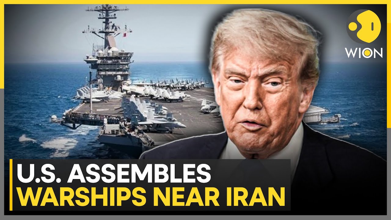 US Vs Iran: Trump Orders Massive Naval Buildup As Iran Puts Forces on High Alert | WION NEWS