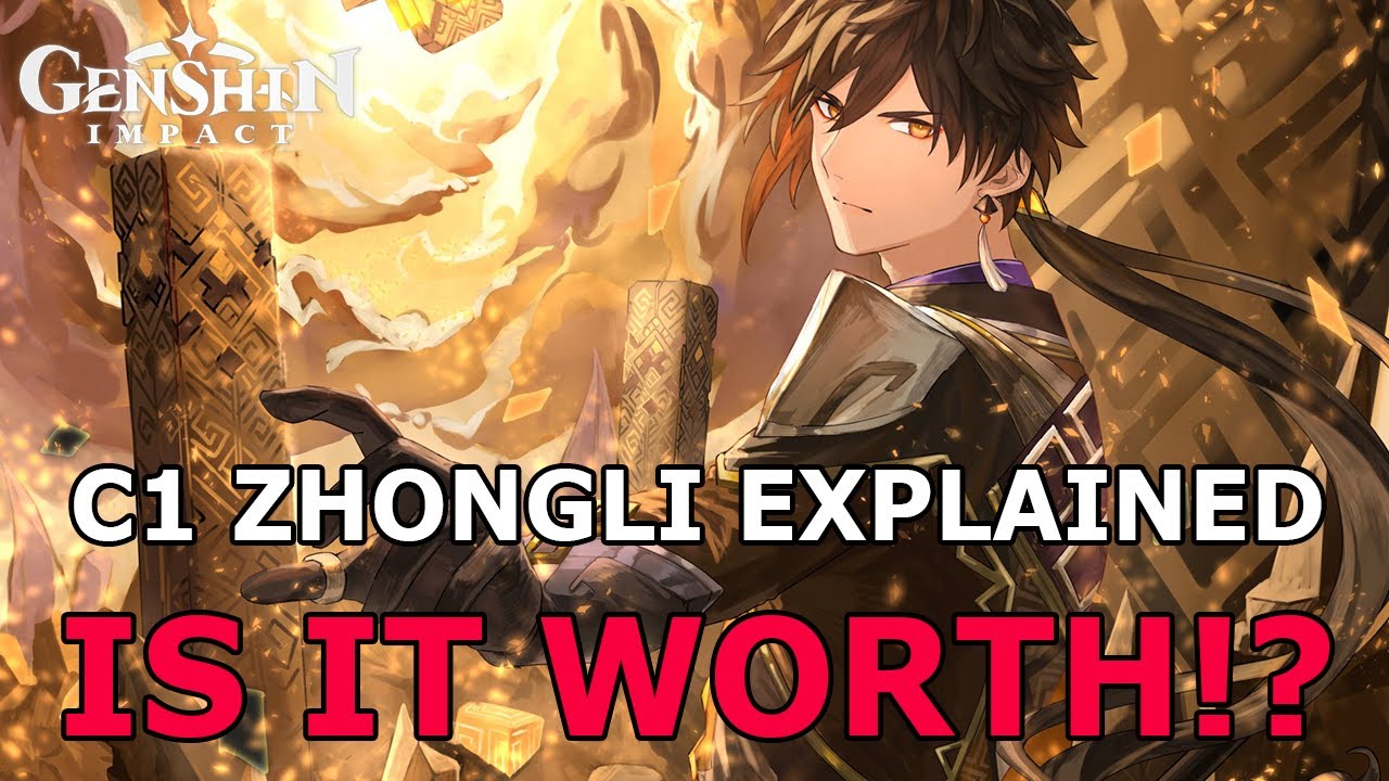 C1 ZHONGLI SHOWCASE EXPLAINED MORE! IS IT WORTH? - GENSHIN IMPACT #99