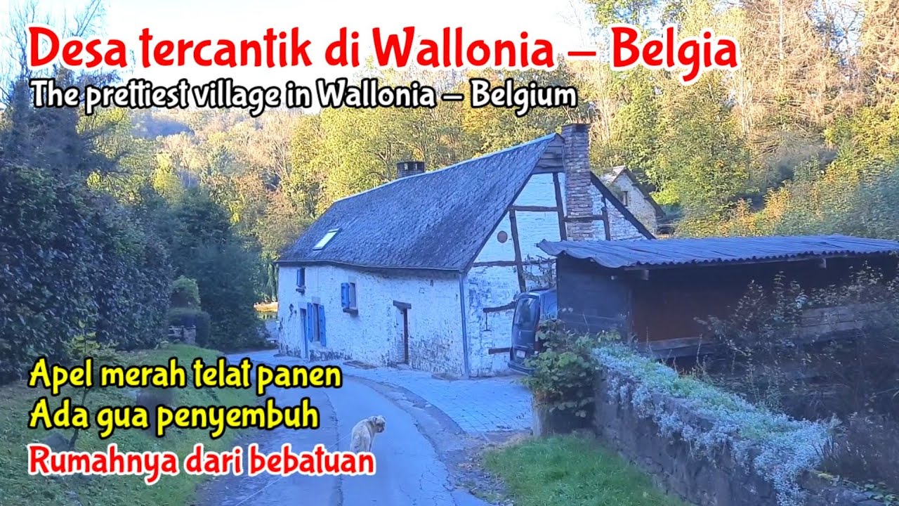 ONE OF MOST BEAUTIFUL VILLAGE IN BELGIUM | DESA TERCANTIK DI BELGIA | KAMPUNG INDAH DI EROPA