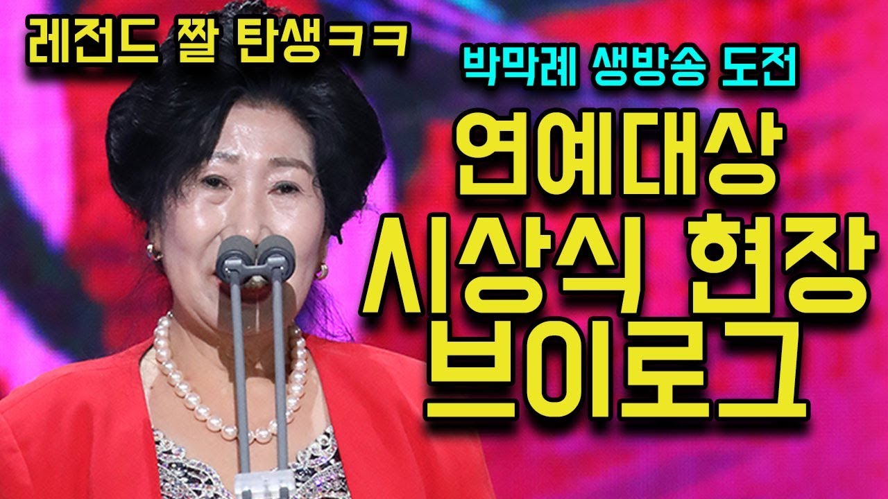 (Eng)그 연예대상 시상식 브이로그!!!  [박막례 할머니]