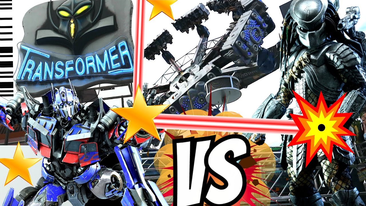 Transformer VS Predator [Duell der Fahrgeschäfte]