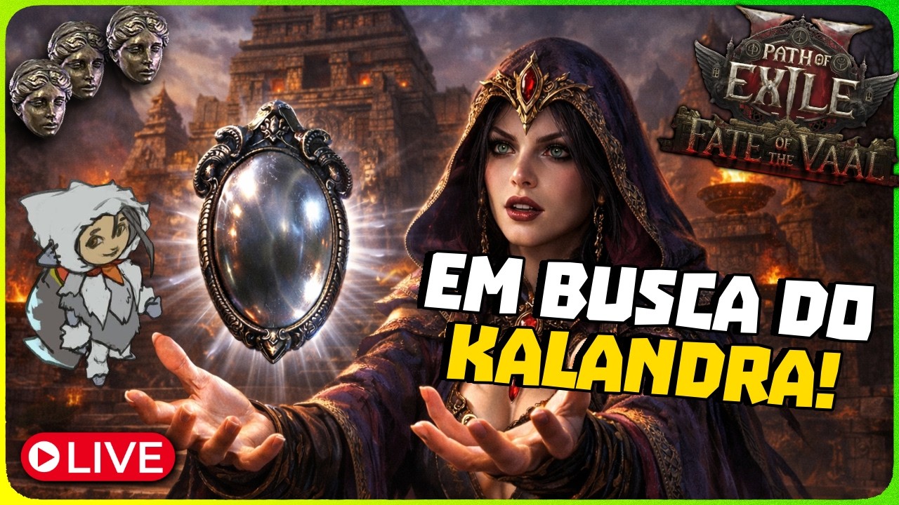 0/100 TEMPLOs até cair o Kalandra! Path of Exile 2 Fate of The Vaal #82