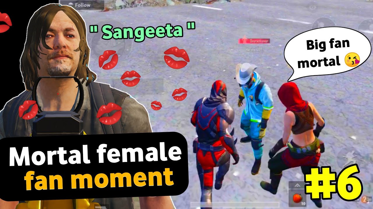 When sangeeta met mortal 💋 | PUBG Mobile funny moment's #6