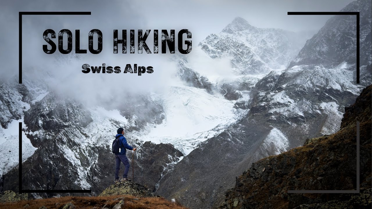 A Hike Through the Snow in the Alps | Saas-Fee, Valais