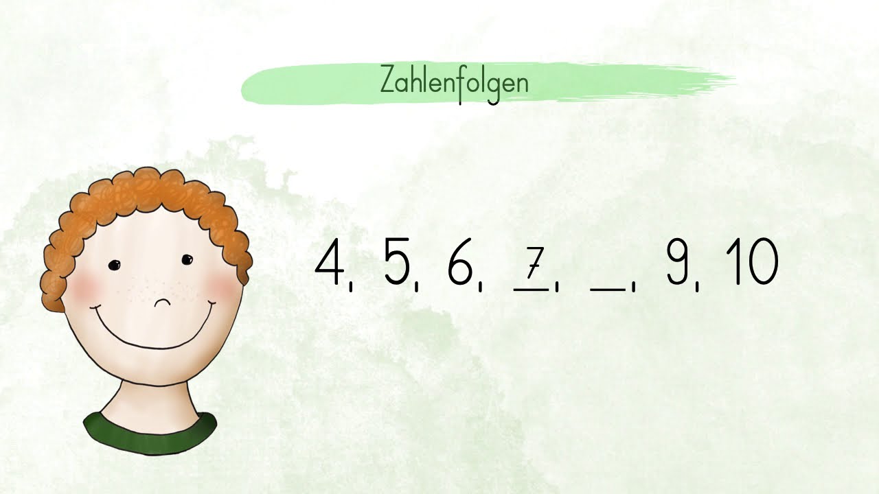 Erklärvideo Zahlenfolgen