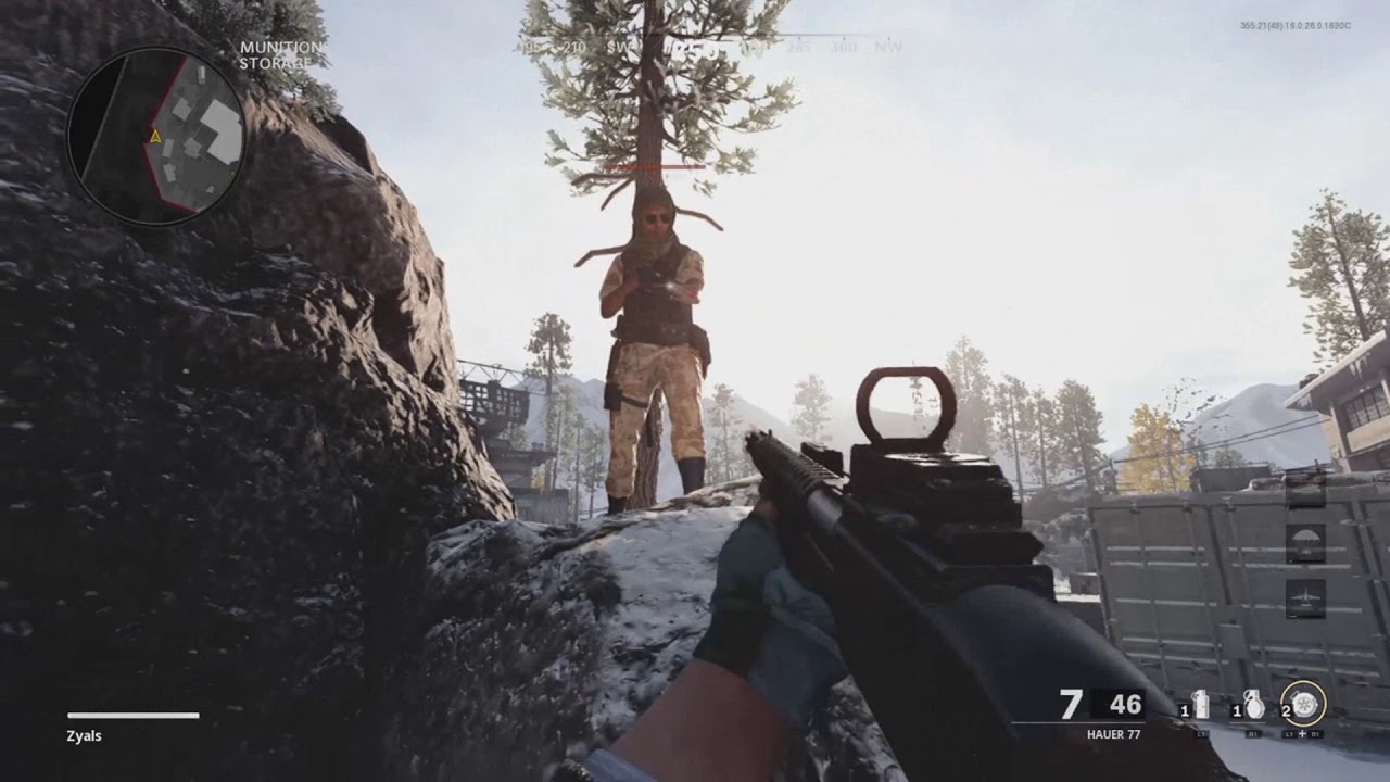 Cold War - Trickshot launch glitches - Crossroad