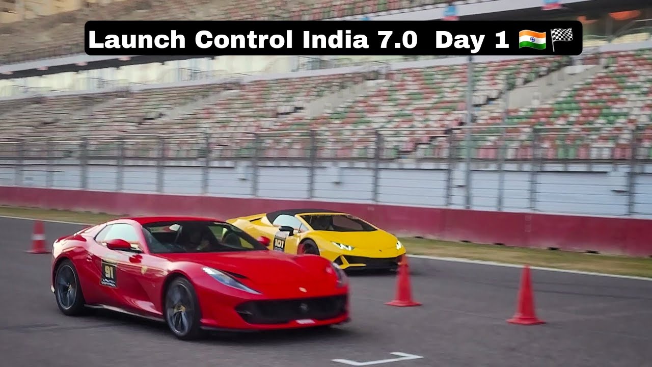 India's Biggest Drag Race Event | Launch Control India | 2024 | Supercars In India | Accelerations..