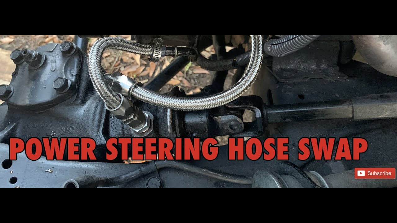 Power Steering Hose Swap To -6 AN Fittings