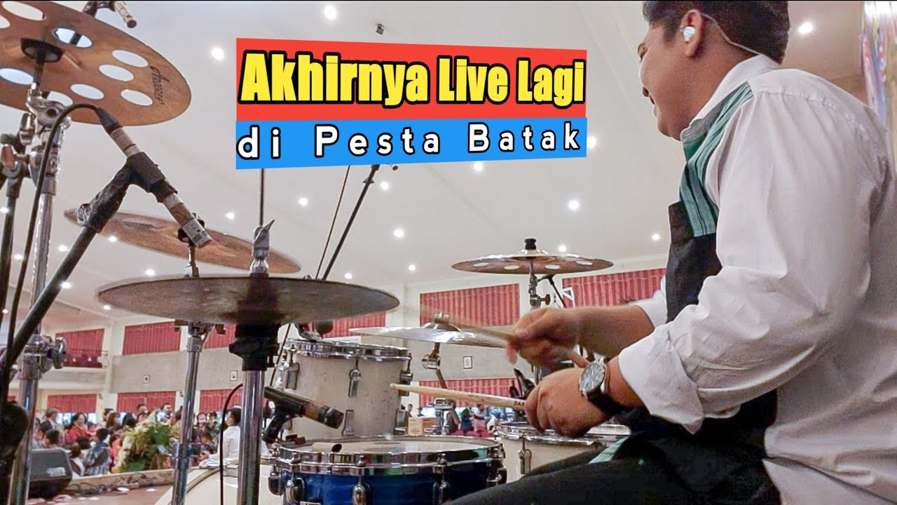 WELCOMEBACK AGAIN❗Live Drum Di Pesta Batak Azwin Harefa