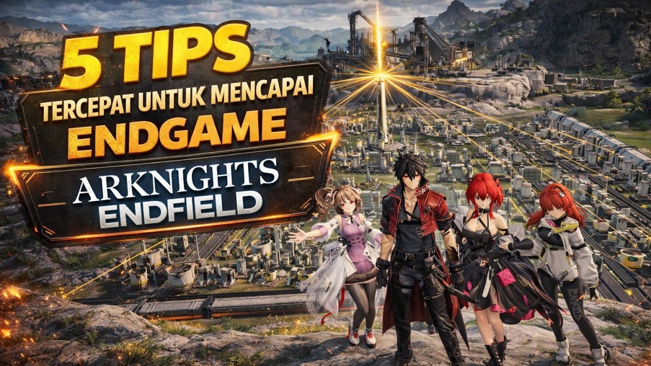 5 TIPS KRUSIAL YANG WAJIB KALIAN PAHAMI UNTUK KECEPATAN PROGRES AKUN ARKNIGHT ENDFIELD KALIAN!!! 