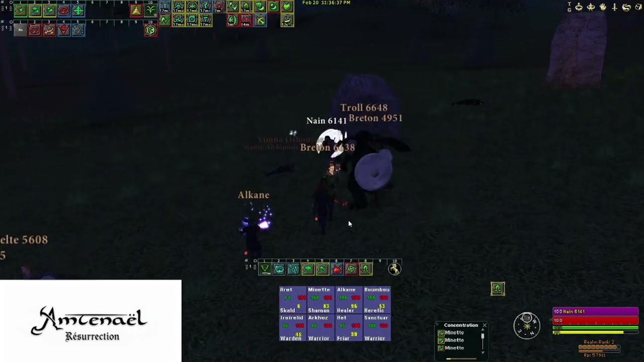 [Amtenaël] [Daoc] PvP mix 210226