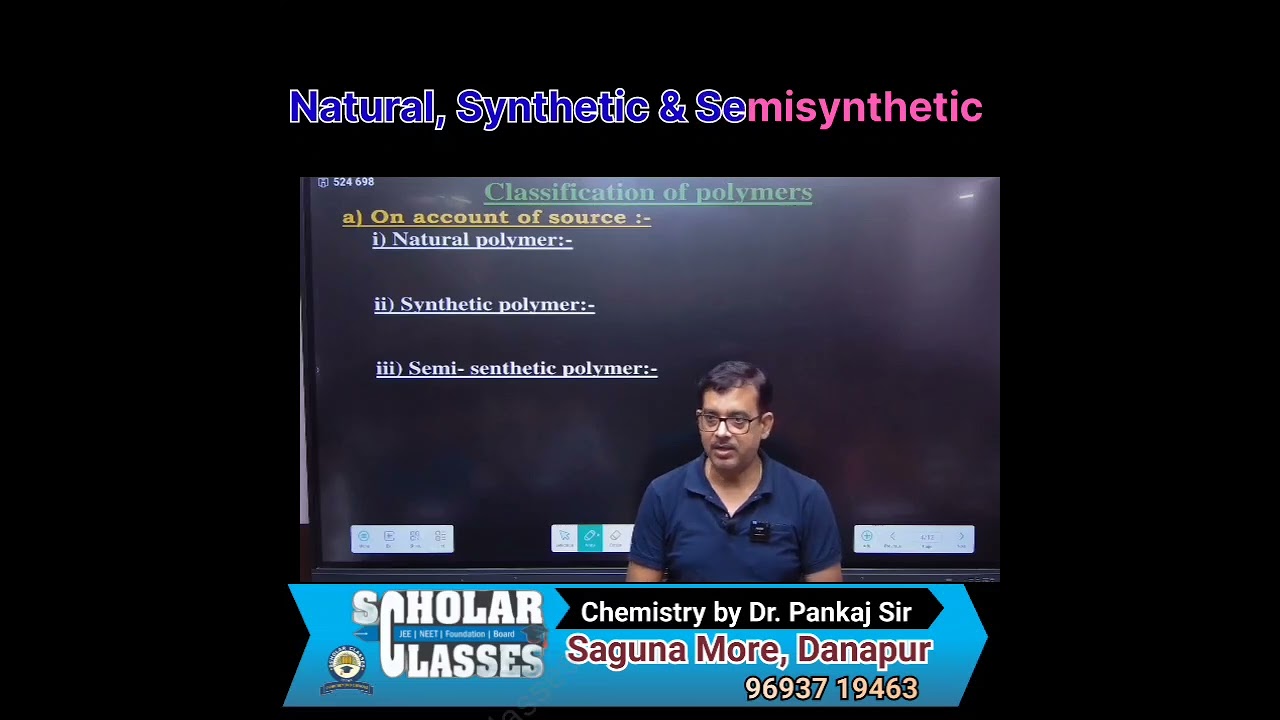 Natural, Synthetic & Semisynthetic Polymers