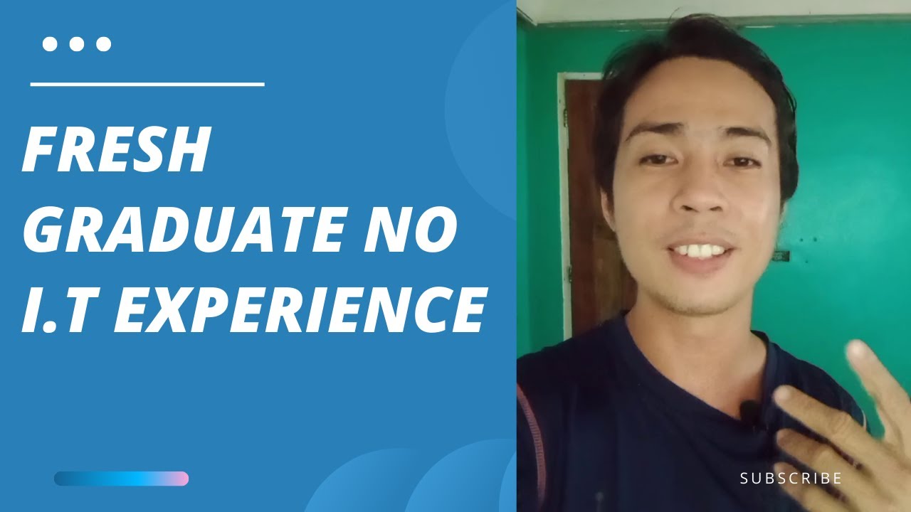 Fresh Graduate no I.T  Experience (tagalog) | personal experience