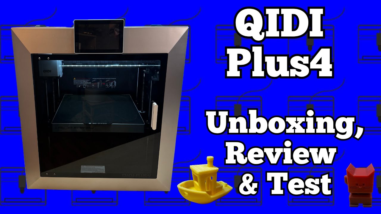 QIDI Plus4 | DER perfekte 3D Drucker 2024... auch für größeres... | Review [deutsch]
