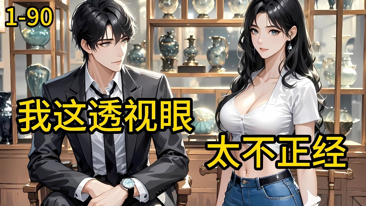 《我这透视眼太不正经》1-90，普通打工人江凡被拜金女友分手，却意外觉醒了透视能力。从此，他的命运开始改变，人生开始逆袭！可麻烦也随之而来，各路莺燕纷沓而至，让江凡很是无奈。都市#热血 #漫畫#爽文