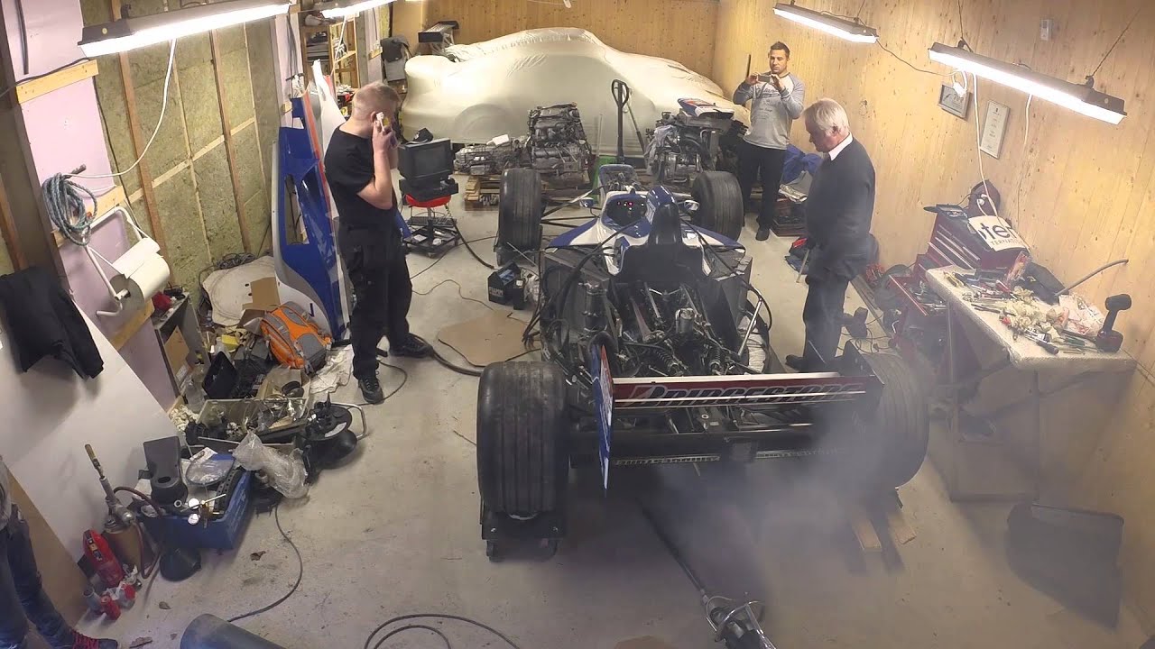 Formula 1 first start-up after 12 years of hibernate