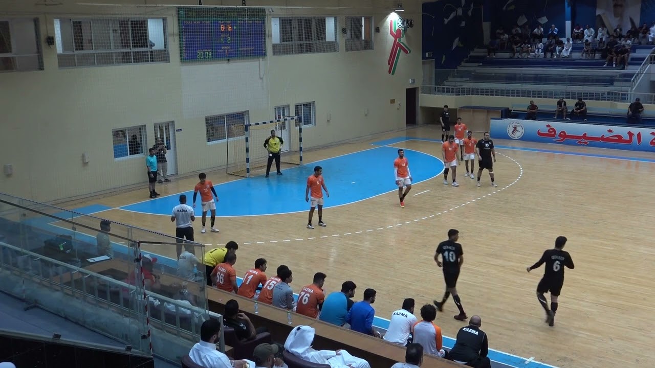 نهائي دوري كرة اليد بين القرين وكاظمة