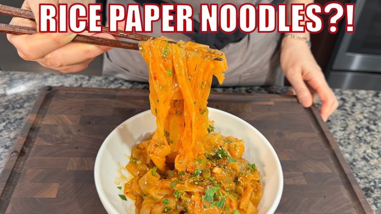 Лапша из рисовой бумаги