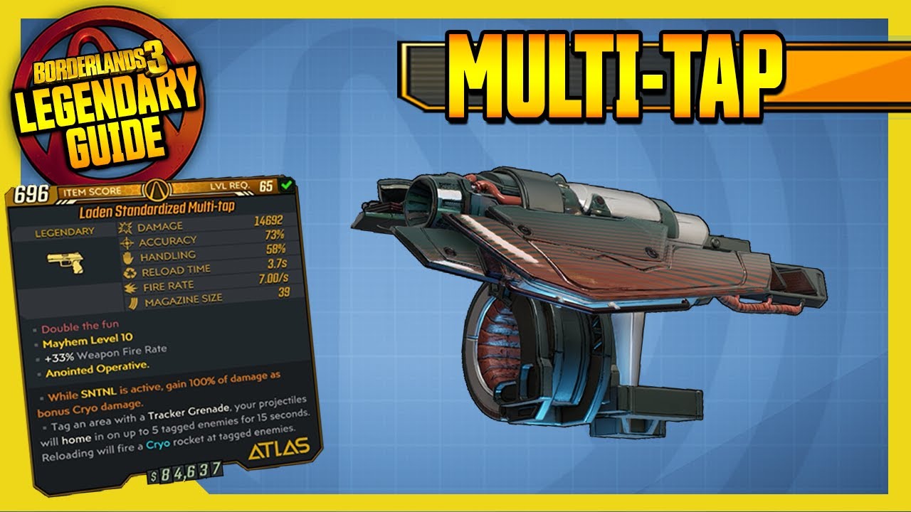 Borderlands 3 | MULTI-TAP BUFFED! | Legendary Item Guide