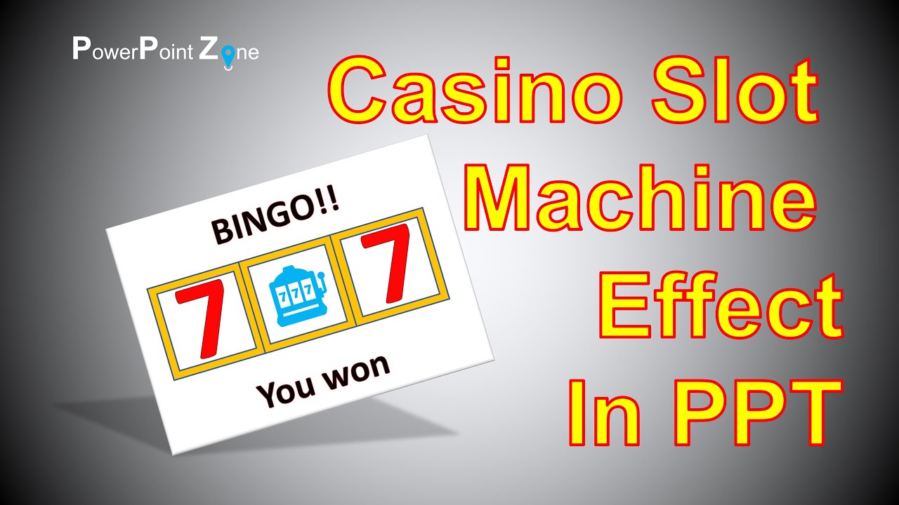 Casino Slot Machine effect in PPT 🔥🔥🔥🔥  | #powerpoint #powerpointzone #tutorial