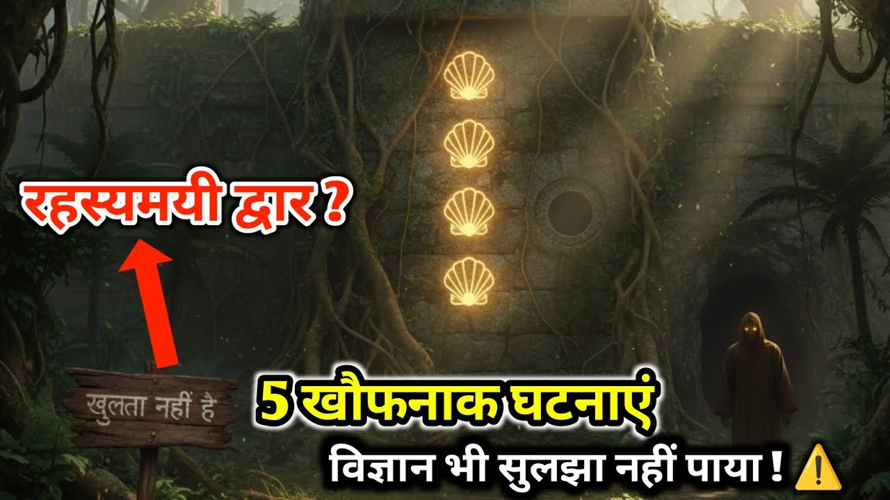 इतिहास की 5 सबसे खौफनाक घटनाएं | जहां विज्ञान भी घुटने टेक देता है ! ⚠️5 khofnak ghatnaye Mystery |