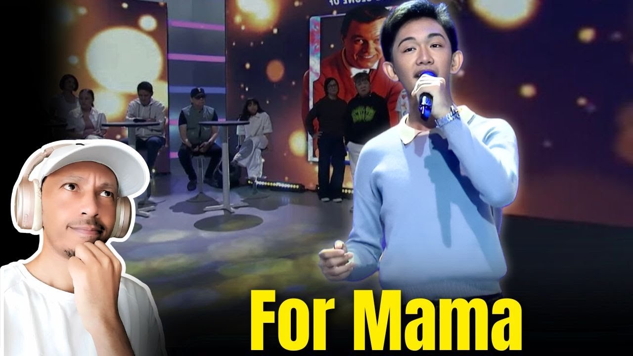 Rouelle Cariño - For Mama (Matt Monro Cover) | The Clones | ZuluModo REACTION