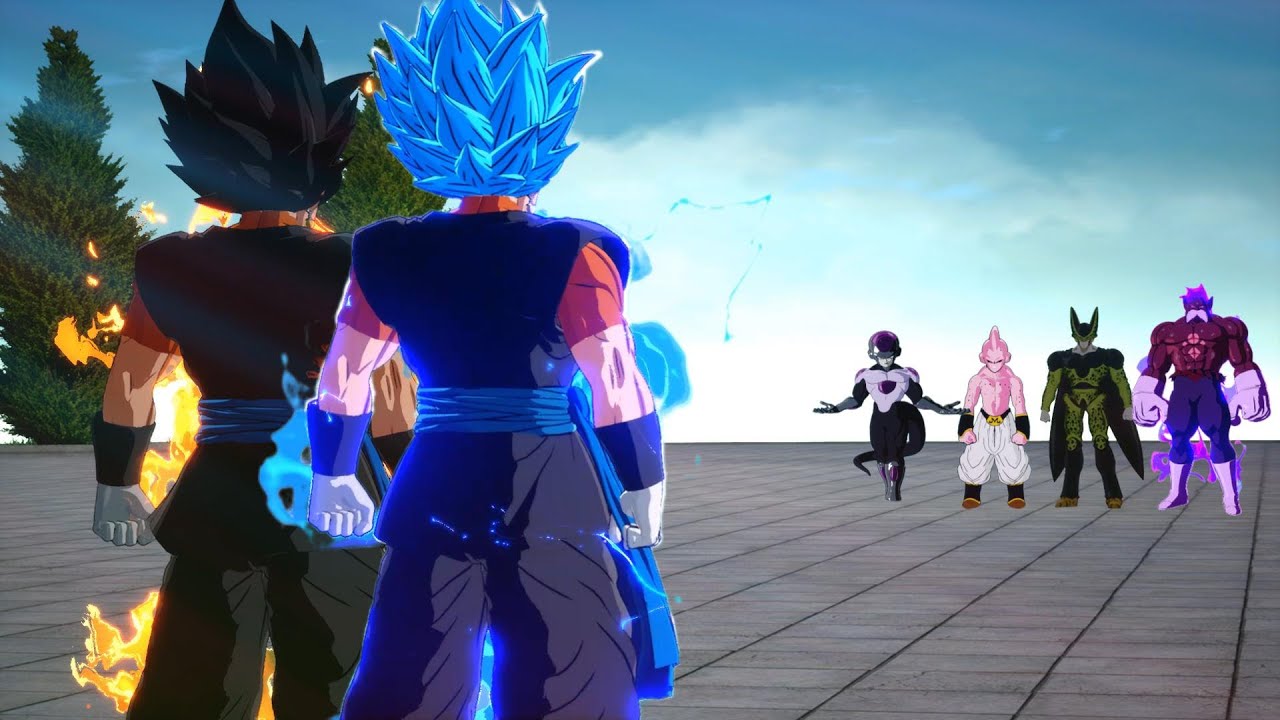 Gogito Form Vs Ultimate Villains! Dragon Ball Sparking Zero
