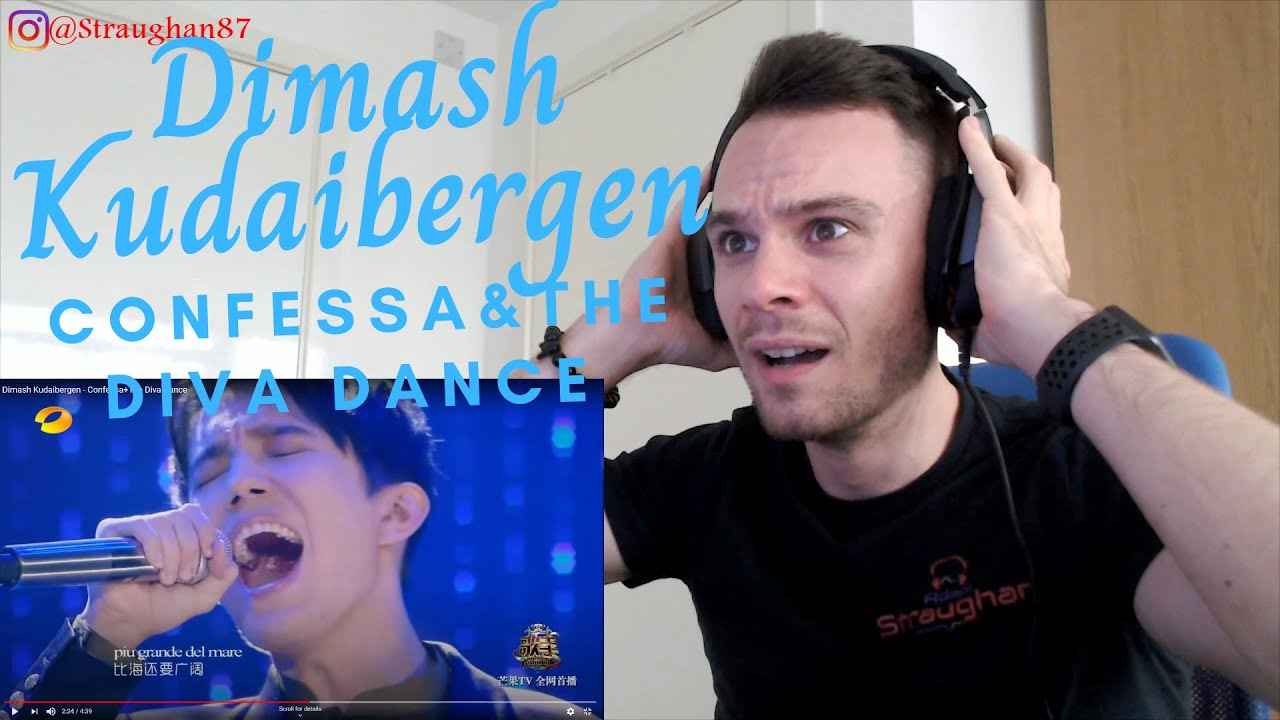 REACTING TO Dimash Kudaibergen - Confessa & The Diva Dance