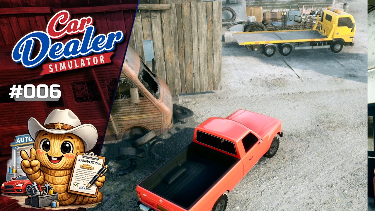 Car Dealer Simulator #06 🚗💰 Wieder auf den Schrottplatz  | Gameplay Deutsch