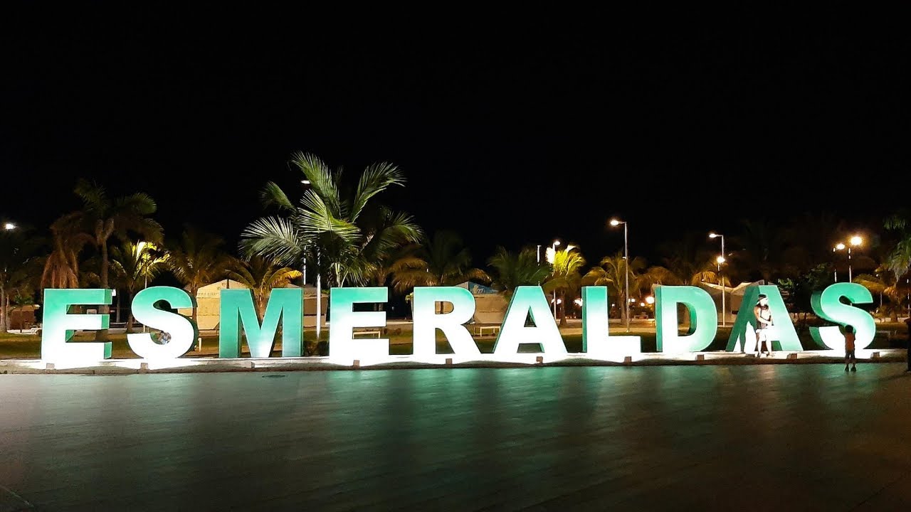 Recorrido por Playa LAS PALMAS 🌴🌴en Esmeraldas Ecuador 🇪🇨👌