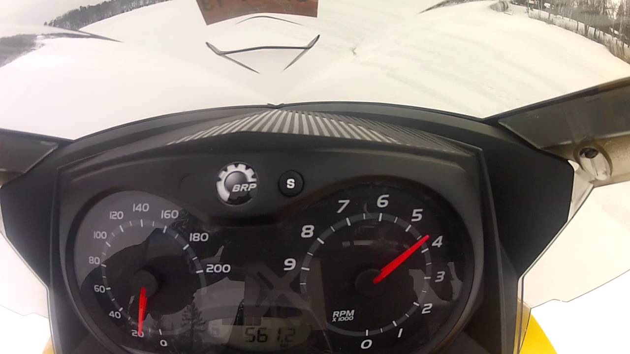 2012 Ski-Doo MXZ TNT 600 Carb Speed Run