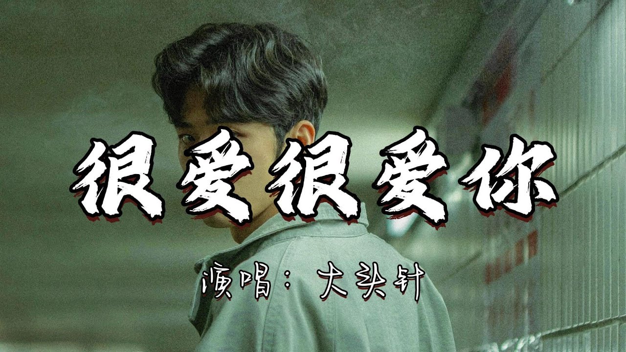 大头针 - 很爱很爱你『很爱很爱你 所以愿意 舍得让你往更多幸福的地方飞去。』『动态歌词MV』#翻唱 #经典老歌 #必听热门歌曲