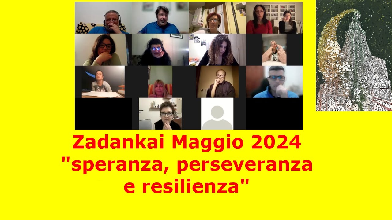 Zadankai Maggio 2024 