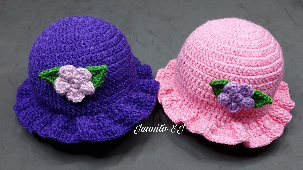 SOMBRERO TEJIDO  PASO A PASO / Cómo tejer
