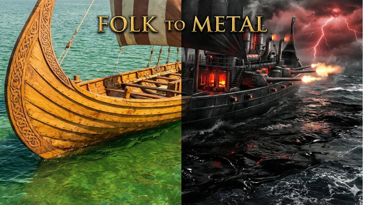 IRISH FIDDLE turns into RAMMSTEIN?! | "The Iron Ocean" | Epic Evolution Mix