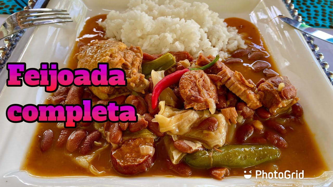 FEIJOADA COMPLETA: receita de Moçambique-África 🇲🇿