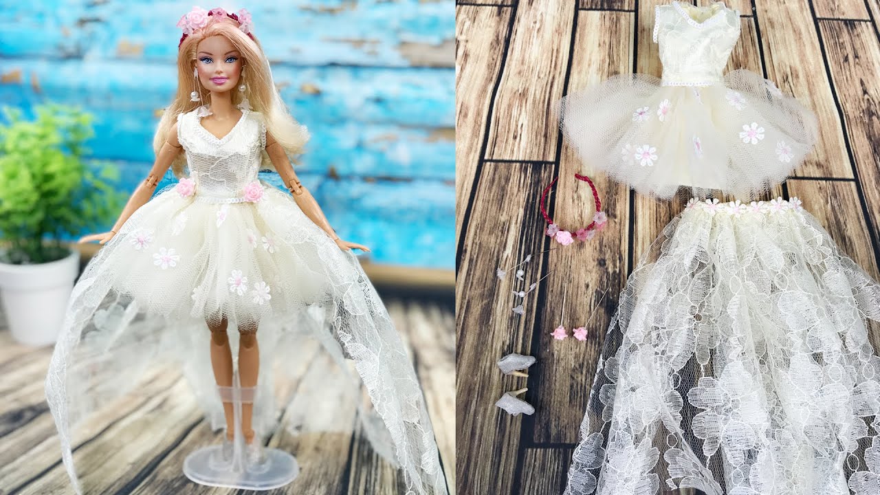 DIY Ideas For Your Barbie To Look Like Fairy / DIY Barbie Shoes/ Barbie Accessories /Barbie Makeover