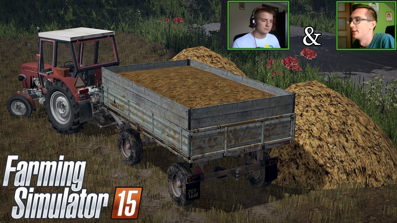 Polska Wieś v2 - Po sąsiedzku #10 wywóz obornika z obory ☆ FS15 Multiplayer ㋡ MafiaSolec & Bronczek