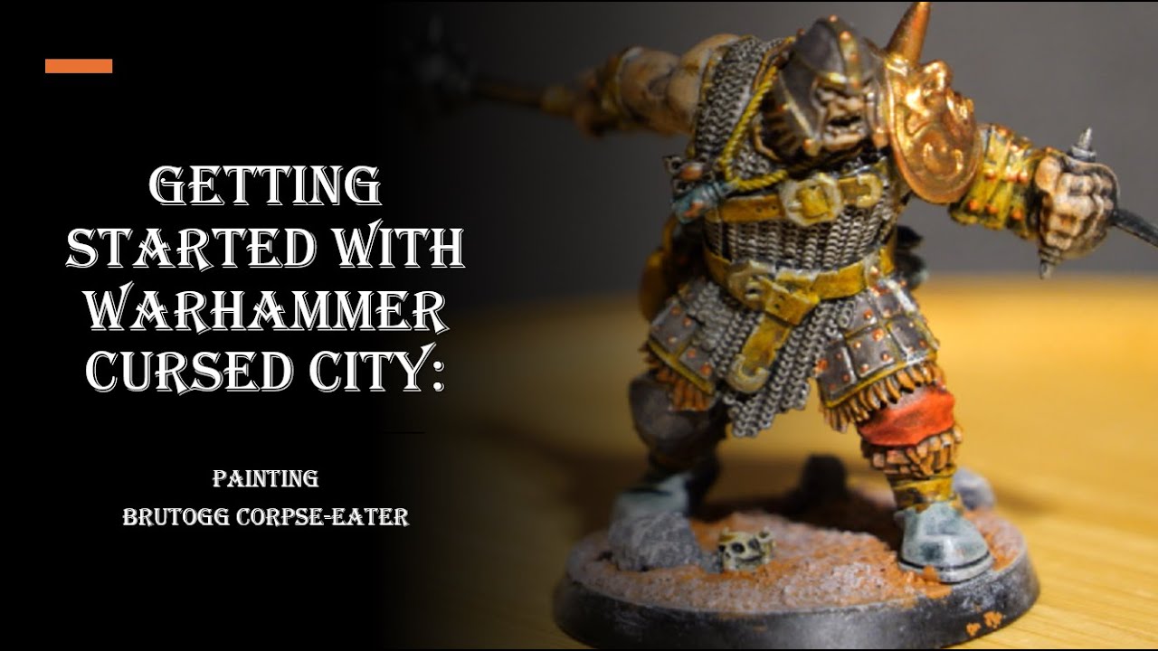 Getting started with Warhammer Cursed City: Painting Brutogg Corpse-Eater