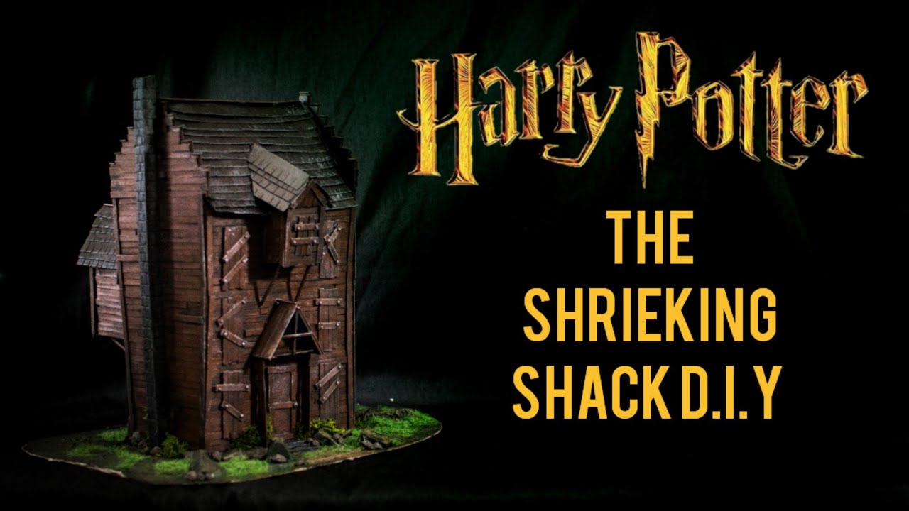 THE SHRIEKING SHACK D.I.Y |⚡️HARRY POTTER⚡️